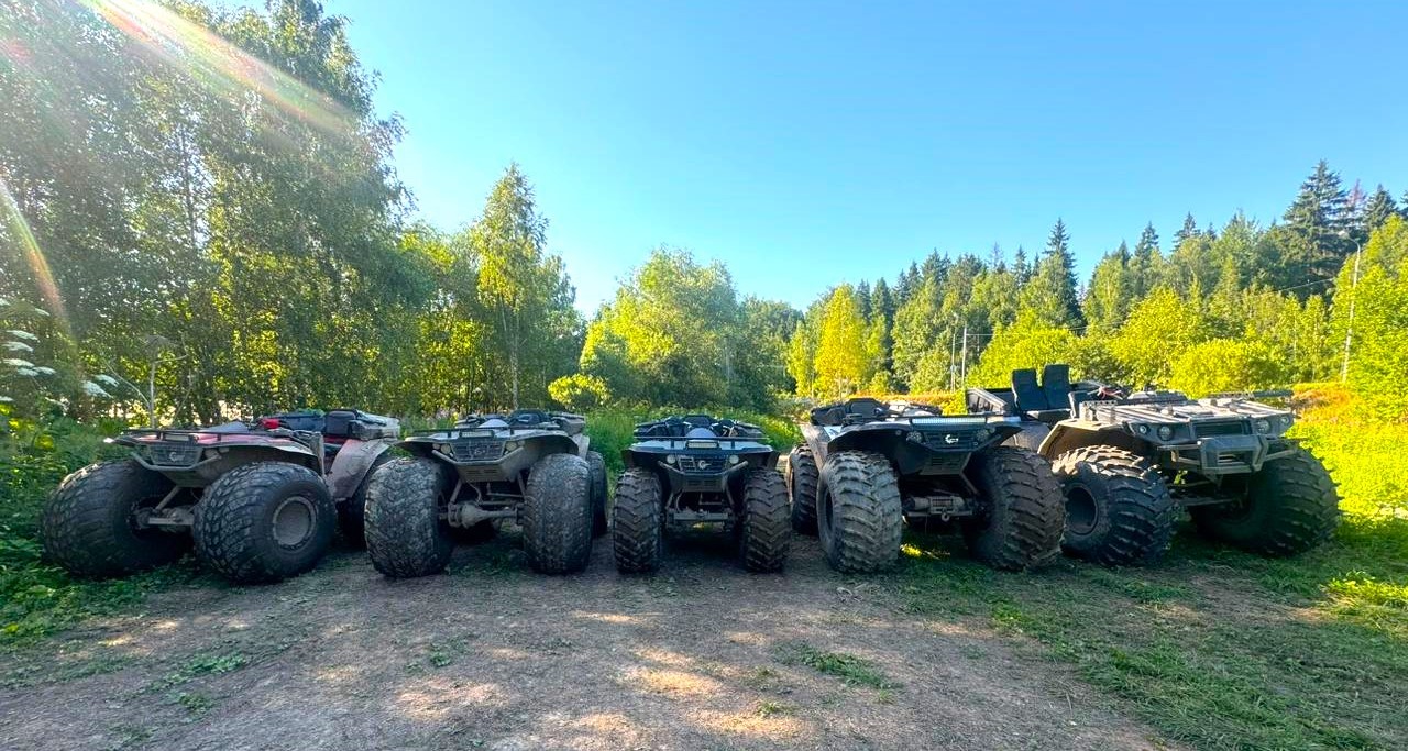 Драйвовое катание на вездеходах