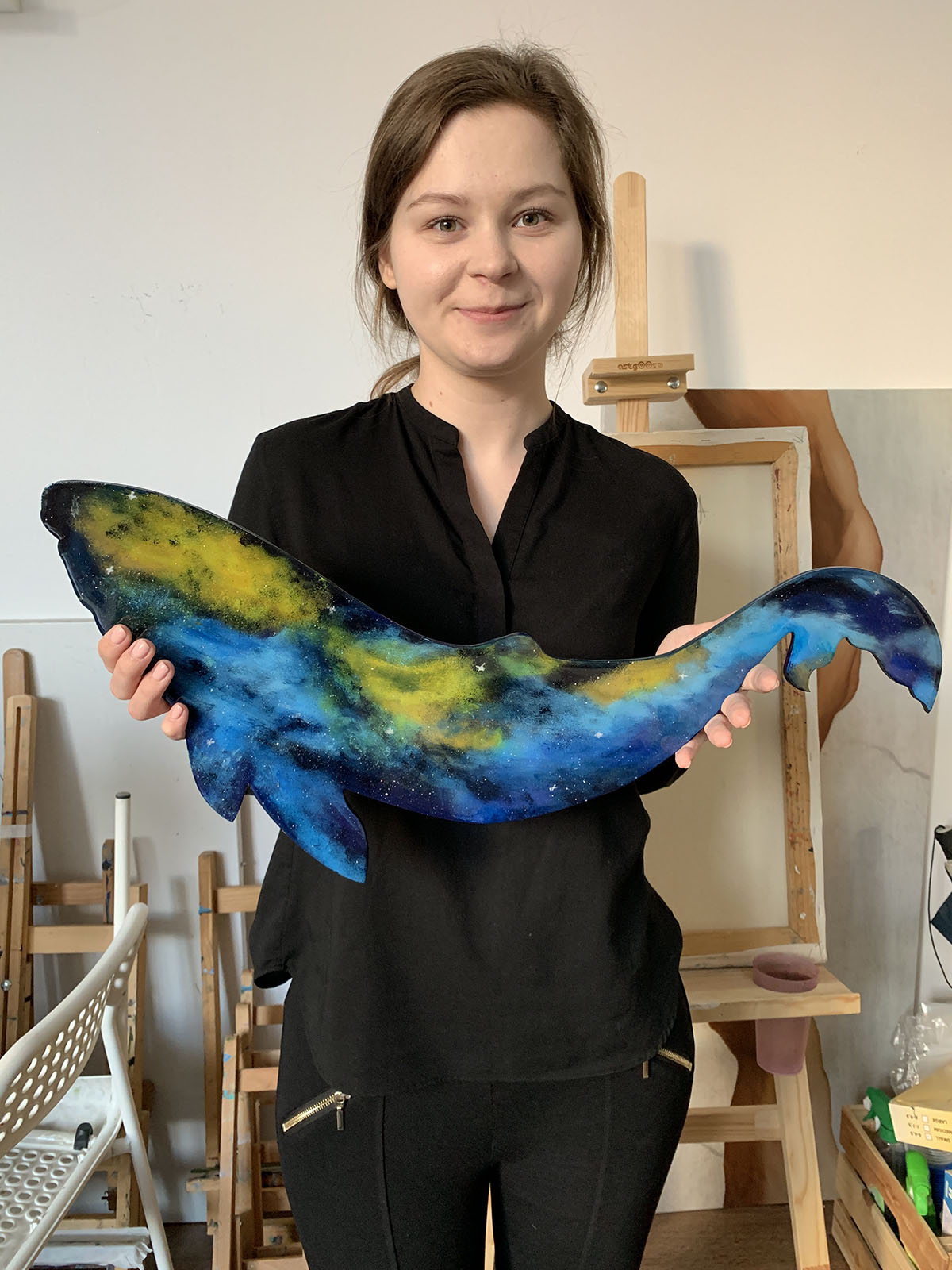 Рисование эпоксидной смолой