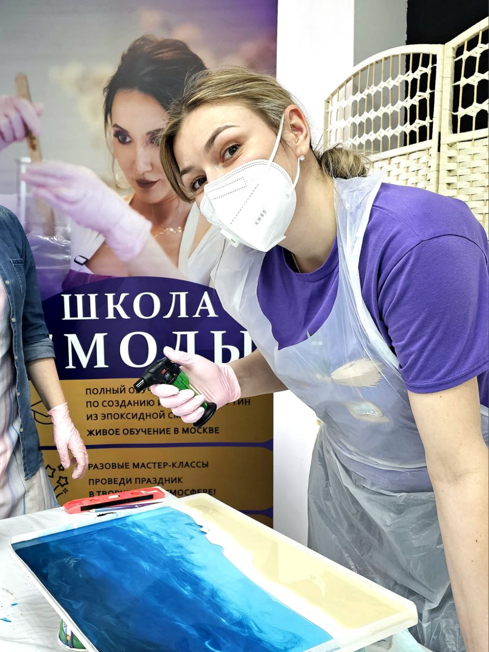 Живопись эпоксидной смолой