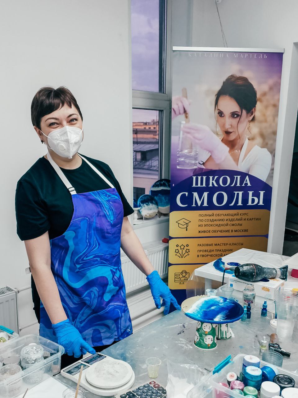 Живопись эпоксидной смолой