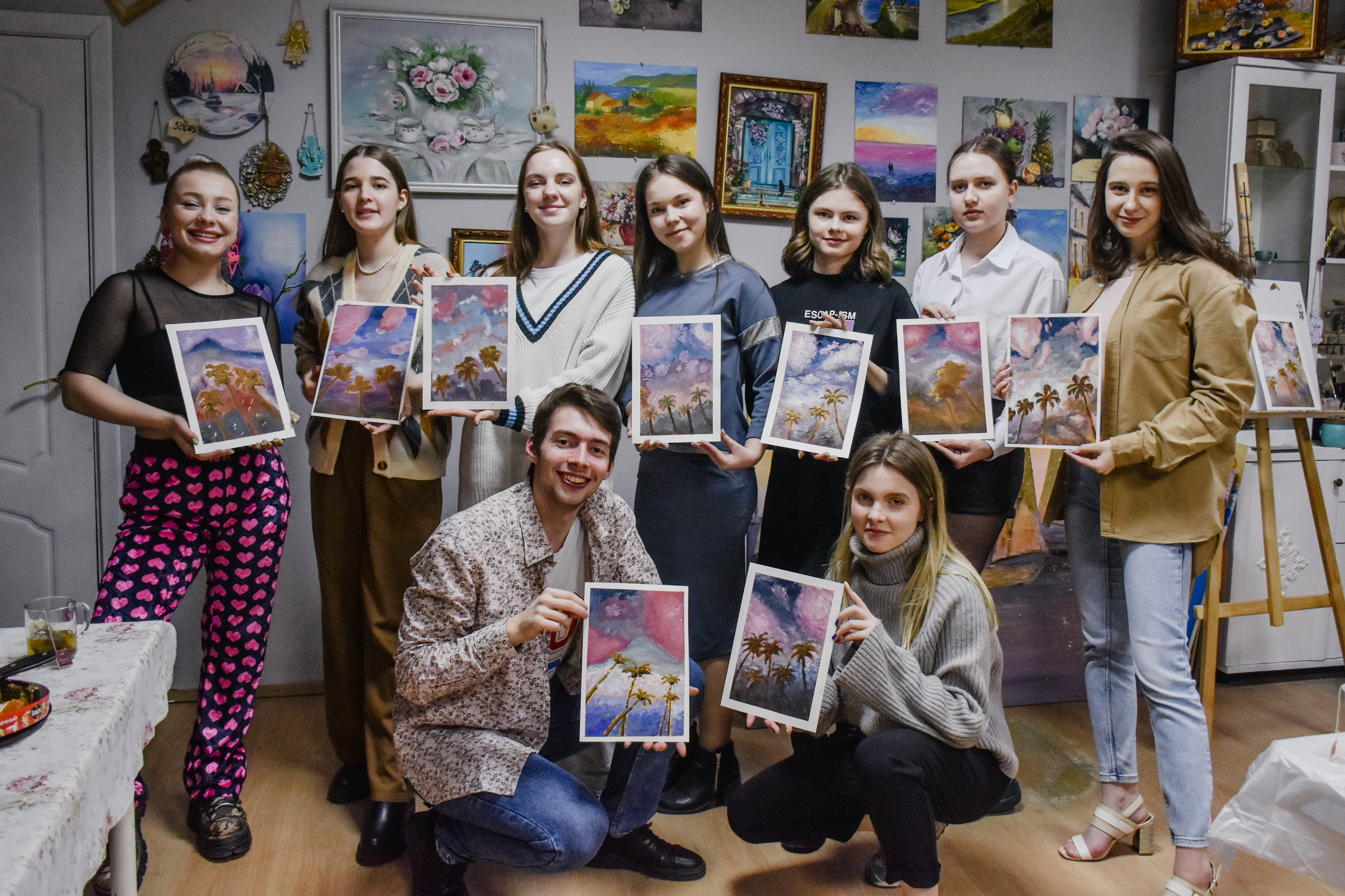 Мастер-класс по живописи маслом