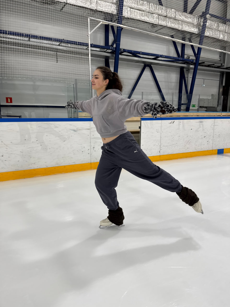 Индивидуальная тренировка по фигурному катанию