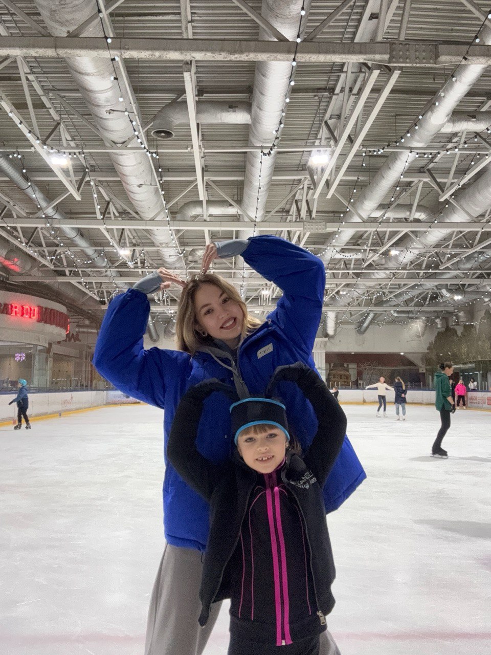 Индивидуальная тренировка по фигурному катанию