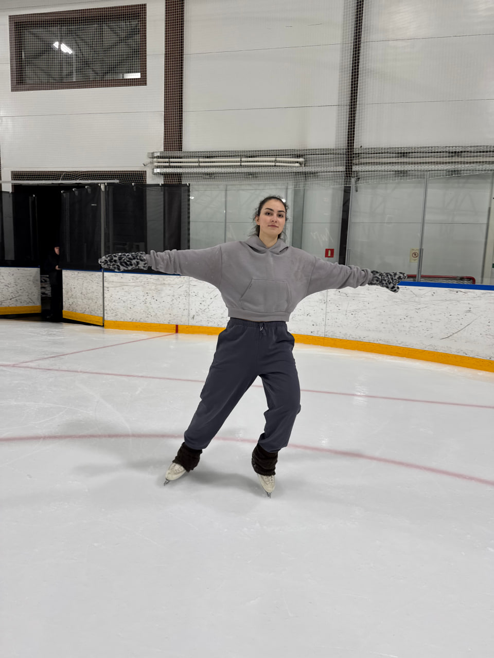 Индивидуальная тренировка по фигурному катанию