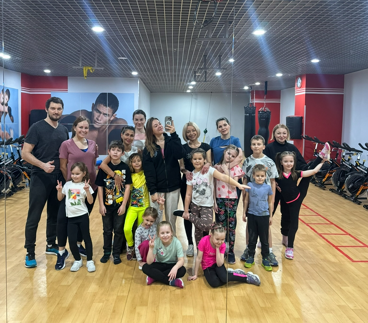 Мастер-класс на льду для компании