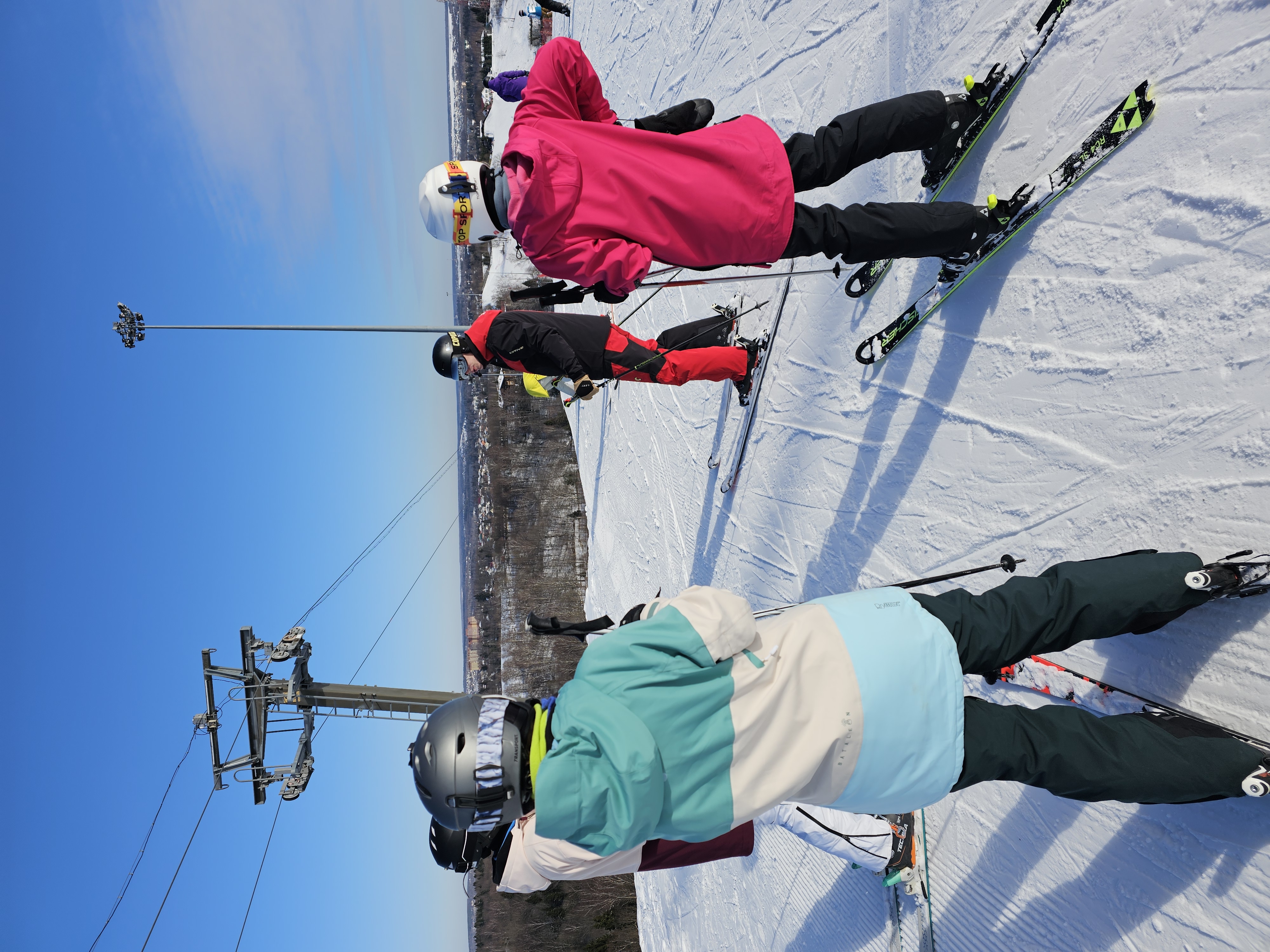 Мастер-класс по катанию на горных лыжах