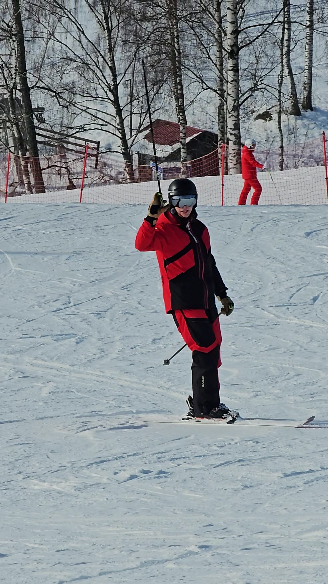 Мастер-класс по катанию на горных лыжах