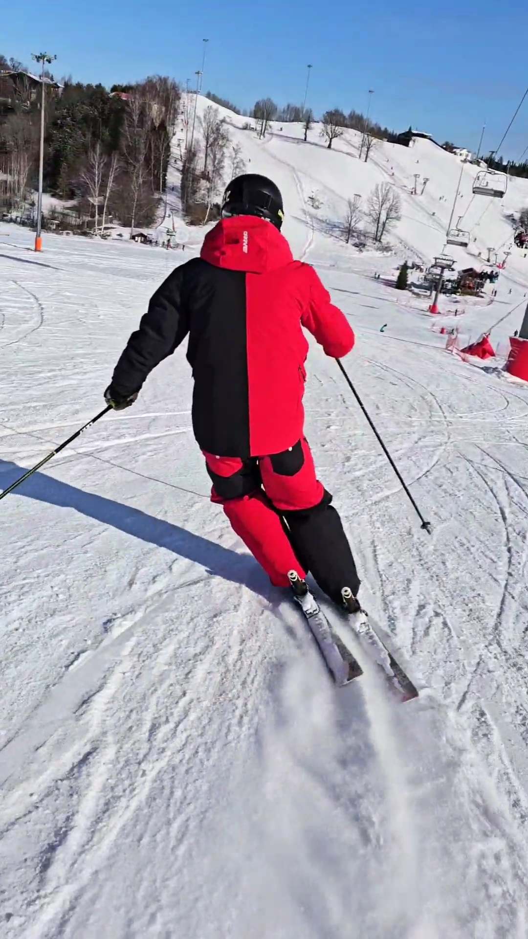 Мастер-класс по катанию на горных лыжах