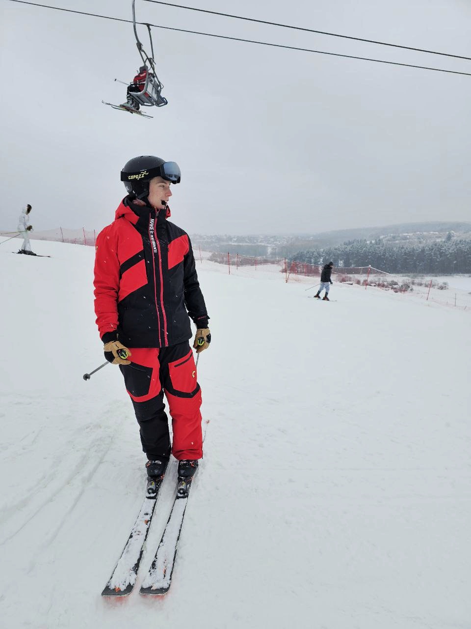 Мастер-класс по катанию на горных лыжах