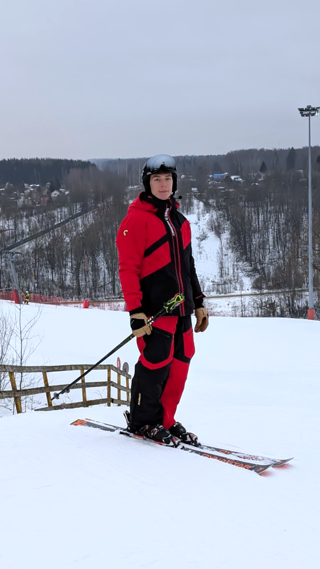 Мастер-класс по катанию на горных лыжах