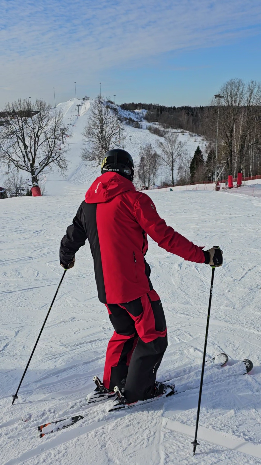 Мастер-класс по катанию на горных лыжах