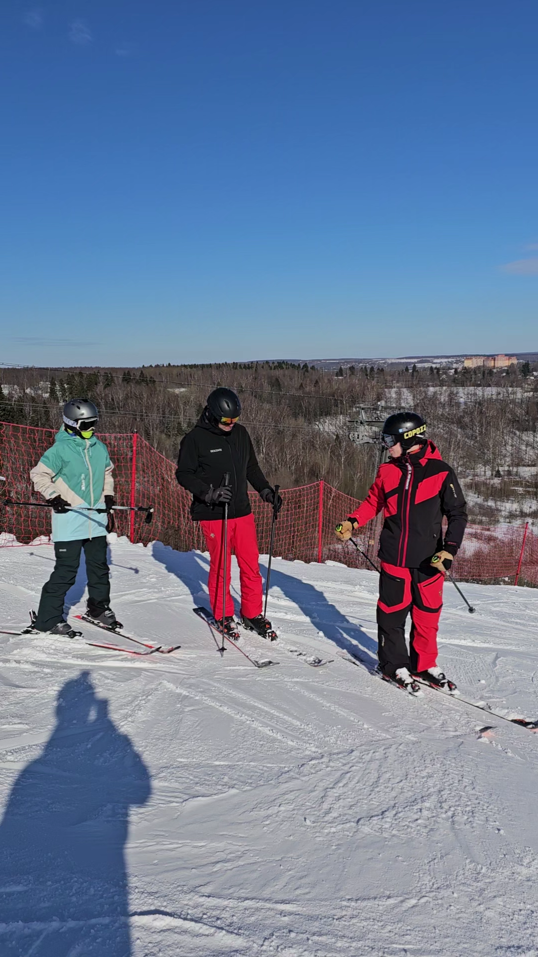 Мастер-класс по катанию на горных лыжах